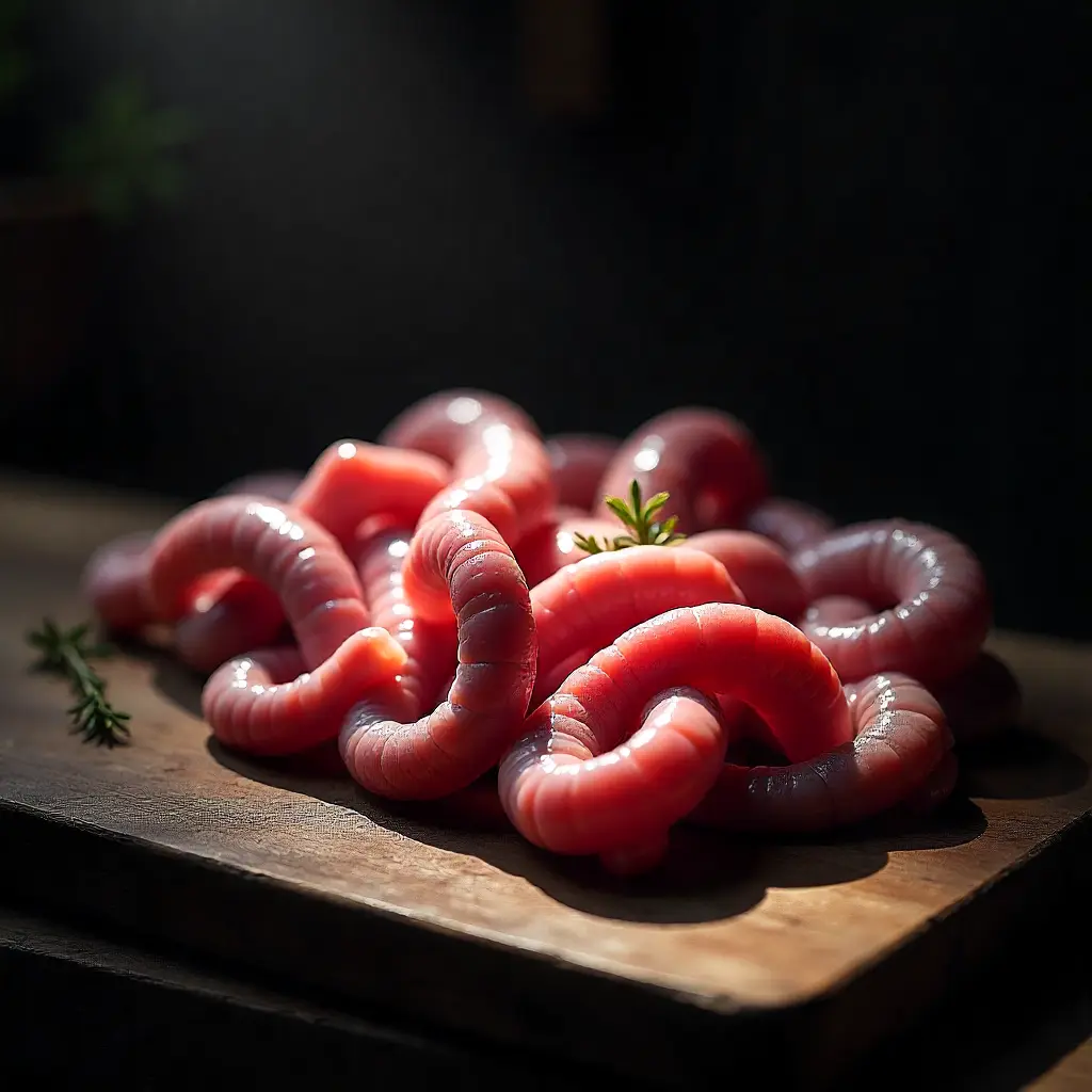 Mutton Boti and Intestine
