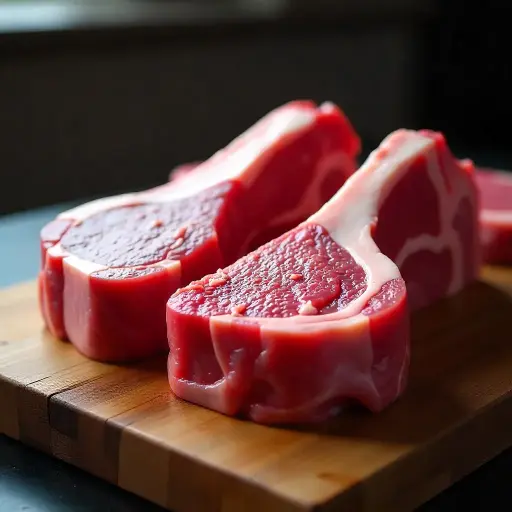 Sheep neck steaks