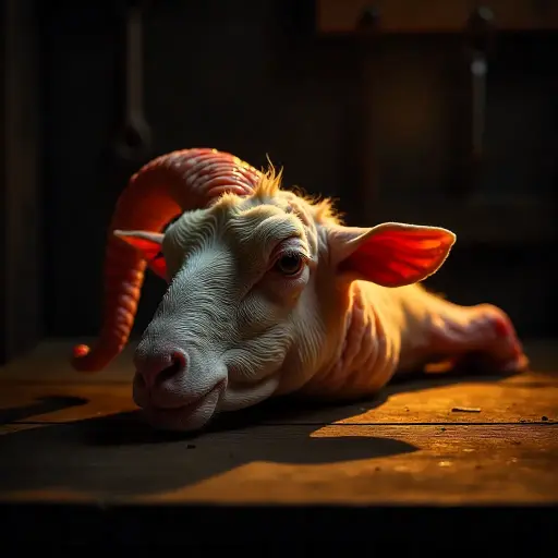 Mutton head meat (Thale mamsa)