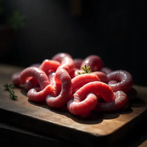 Mutton Boti and Intestine